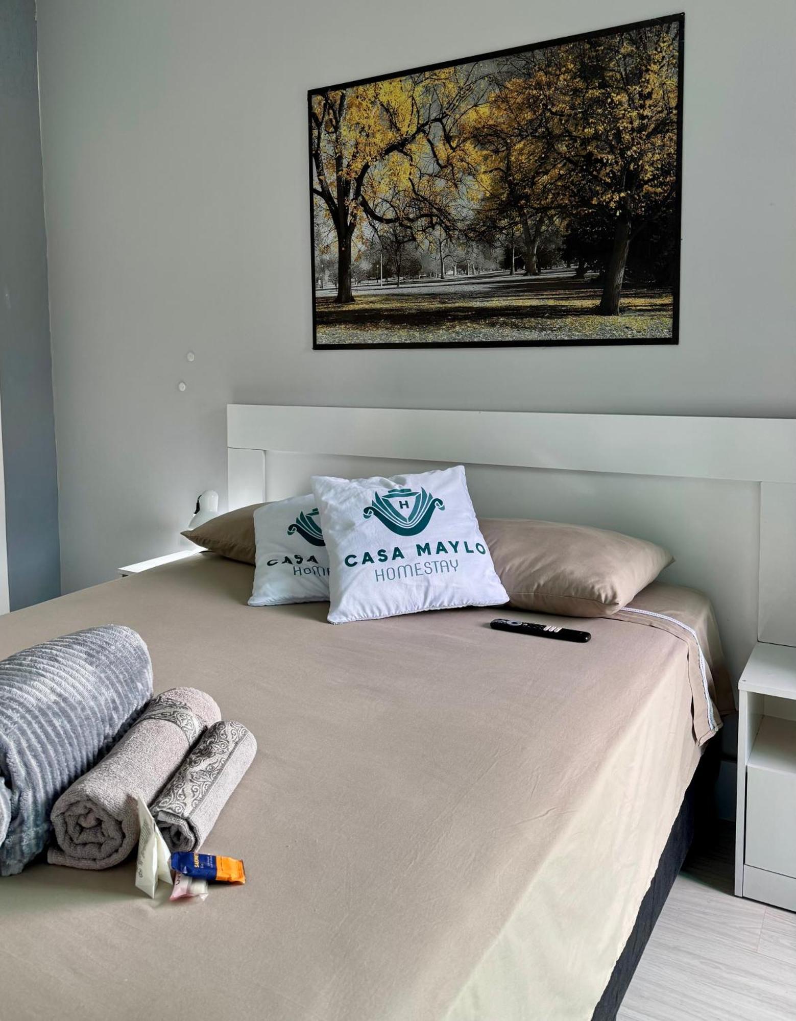 Com Tv, Ar Quente-frio E Sacada Em Casa Com Jardim Habitación en casa particular
