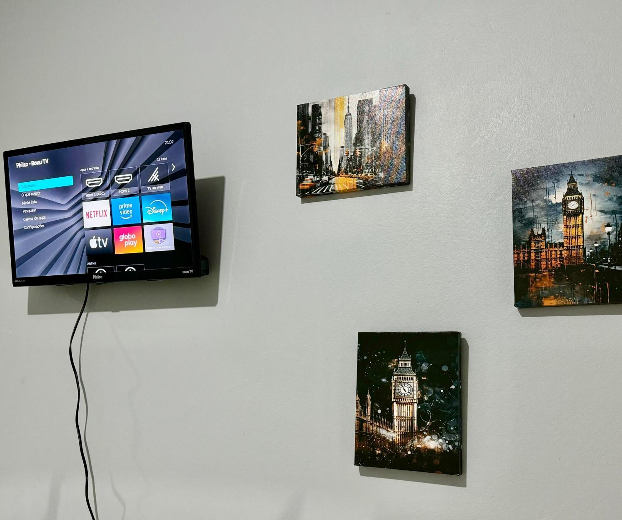 Confortavel Com Tv, Ar E Sacada Vista Jardim *